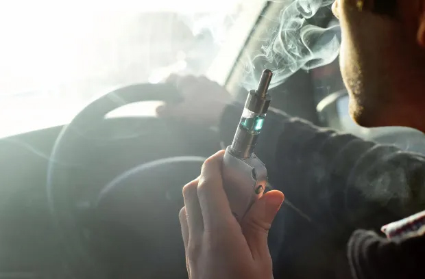 Some of the health risks associated with vaping are cancer-causing chemicals and heart or lung issues.