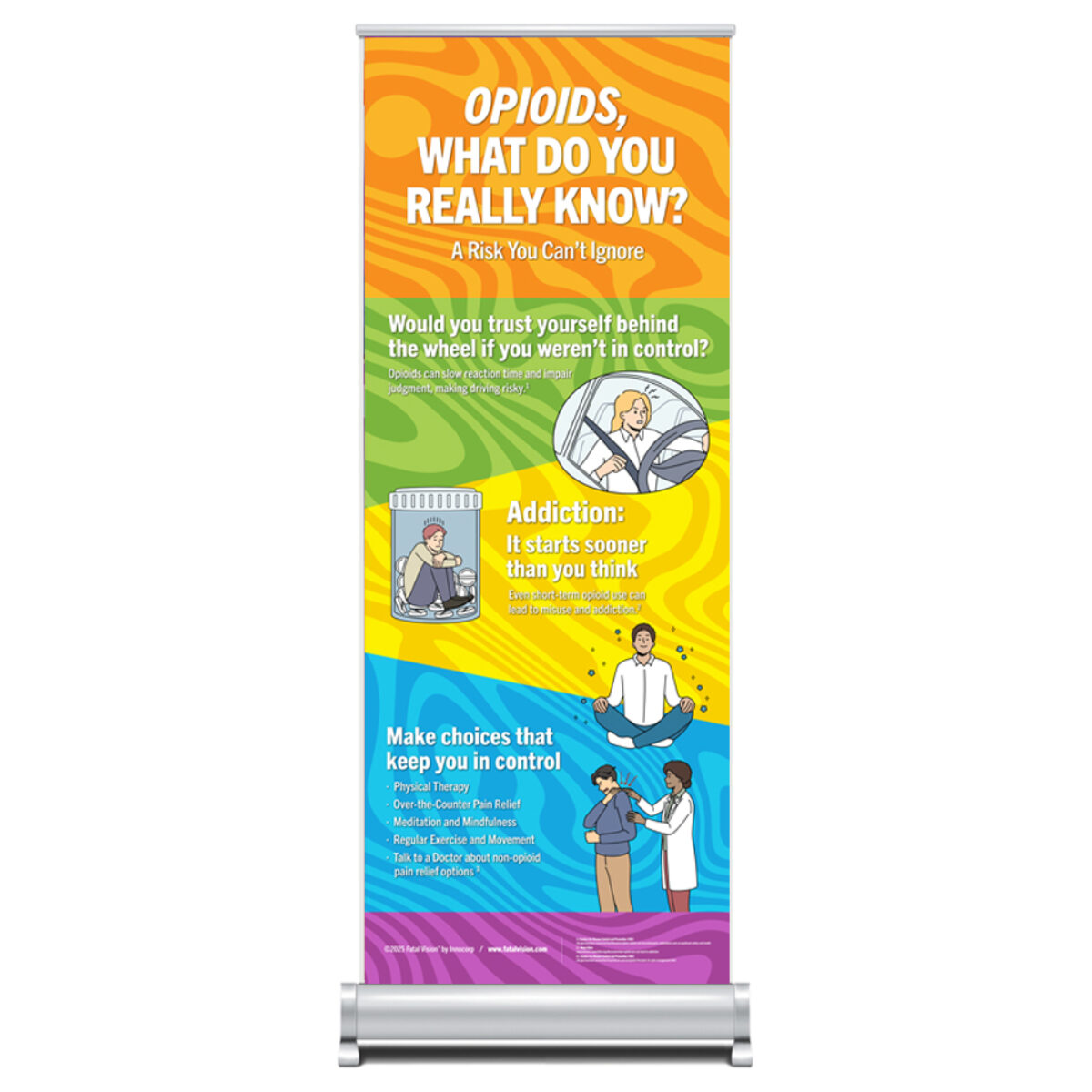 Vaping Retractable Banner