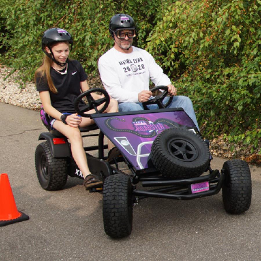 Fatal Vision Roadster 2Seater Pedal Kart