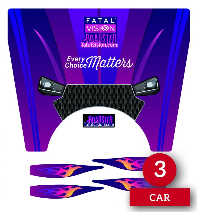 Roadster 2-Seater Pedal Kart - Ultimate Package